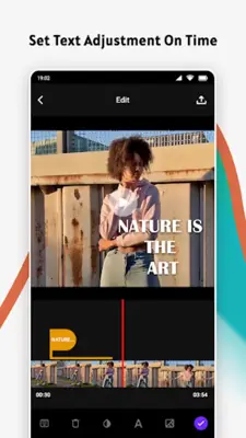 Add Text to Video android App screenshot 4